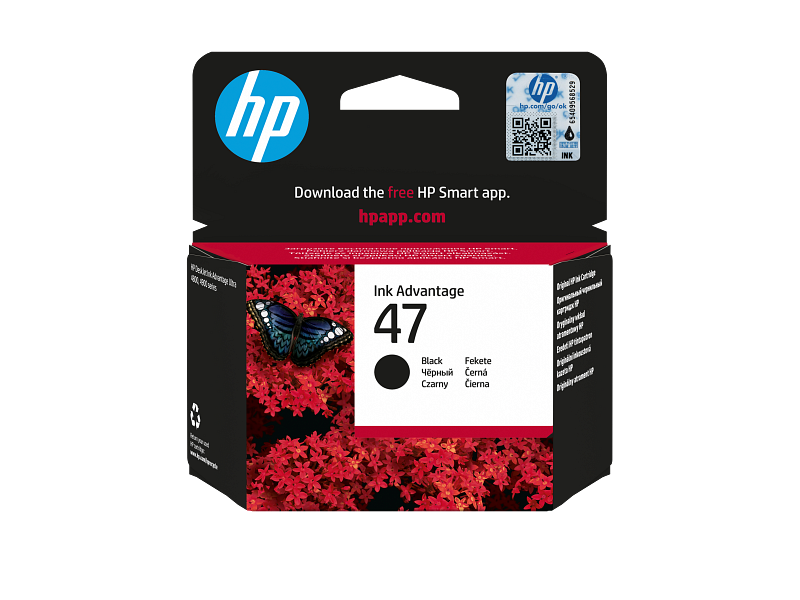 HP 47 Black Original Cartridge HP 47 Black Original Cartridge